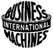 Logo originale della IBM (International Business Machines Corporation)
